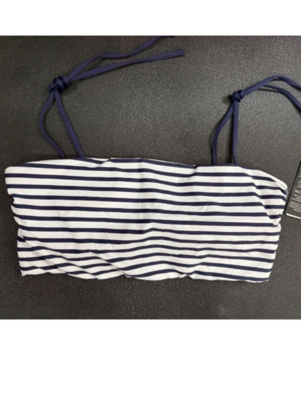Lauren Ralph Lauren Women's Bikini Top Swimwear Striped Size 16 12636